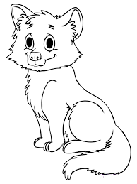 This drawing was made at internet users' disposal on 07 february 2106. Free Printable Fox Coloring Pages For Kids