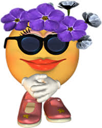 Flowers In Her Hair Smiley Emoticon Emoticons Emojis Happy Smiley Face