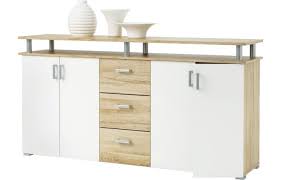 Highboard Swift Sonoma Eiche Nb Weiss Highboards Online Poco Sonoma Eiche Eiche Highboard