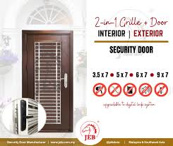 The proles are usually cut on site, making it possible to incorporate last minute changes. Jeb Security Door Posts Facebook