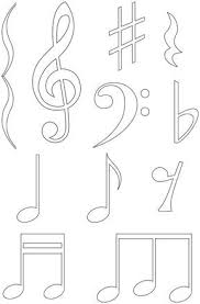 Notes De Musique Decoration Theme Musique Coloriage Musique Note De Musique