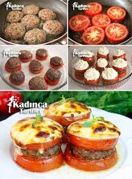 Besamel Soslu Domatesli Kofte Tarifi Nasil Yapilir Kadinca Tarifler Yemek Tarifleri Yemek Etli Yemek Tarifleri