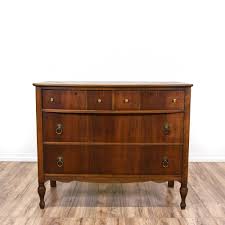 This Vintage Dresser Is Featured In A Solid Wood With A Glossy Dark Cherry Finish This Chest Of Drawers Is In Vintage Furniture Vintage Dressers Vintage House