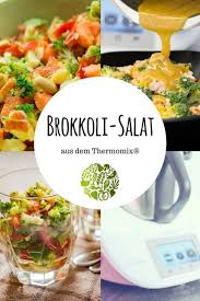4x Brokkoli Salat Aus Dem Thermomix Rezept Thermomix Salat Brokkoli Salate Rohkostsalat