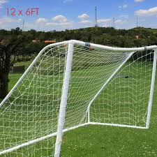 12 X 6ft Football Net For Soccer Goal Post Junior Sports Training White 2i67070312 Sports Entertainment Team Sports Football Soccer Footb Kinderkamer