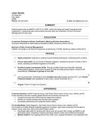 Advanced excel skills for reporting purposes. A Professional Resume Template For A Financial Assistant Want It Download It Now Resume Template Professional Retail Resume Template Resume