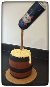 Beer Can Gravity Cake Beer Cake Gravity Defying Cake Gravity Cake