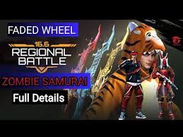 I hope you like this video Region Battle Samurai Bundle Faded Wheel Full Details Garena Free Fire Youtube Samurai Faded Battle