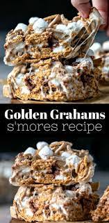 Golden Graham S Mores I Heart Eating Recipe Smore Recipes Sweet Snacks Food