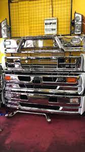 Nak tgk color ni lebih dekat lg dtg ke sepang #ub150 #. Beberapa Jenis Bumper Dalam Stock Kami Sinar Lori Chrome Facebook