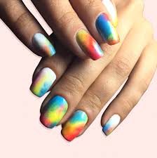 So i went to calgary to visit my sister, and have been really busy! Tie Dye Nail Tutorials 2021 How To Tie Dye Fingernails