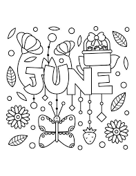 June Coloring Pages Best Coloring Pages For Kids Summer Coloring Pages Summer Coloring Sheets Coloring Pages