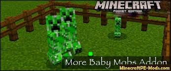I am very happy right now. Baby Mobs Add On For Minecraft Pe Ios Android 1 17 0 1 16 221 Download