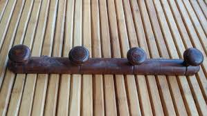 Patere Ancienne En Bois Brun Vintage Made In France Porte Manteaux De La Boutique Lebazardiza Sur Etsy Baseball Bat Bat Baseball