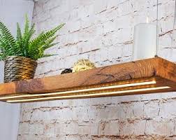 Wood Hanging Lamp Larch Rustic 80 Cm 150 Cm In 2020 Wood Ceiling Lamp Hanging Lights Hanging Lamp