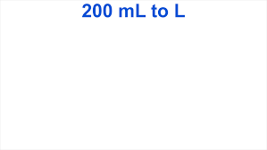 Quanto fa 200 ml/l in ppm? 200 Ml To L 200 Ml Is How Many Liters