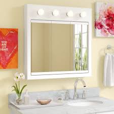 Fresca believes the bathroom is the most important room in the house. Winston Porter Searle Surface Mount Framed 3 Door Medicine Cabinet With 2 Adjustable Shelves And Lighting Reviews Wayfair