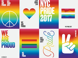New York Pride 2017 Posters Graphic Design Portfolio Book Design Campaign Pride Day