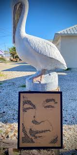 Quirky song lyrics with accompanying drawings