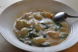 Olive Garden Chicken And Gnocchi Soup This Recipe Took A Little Bit Of Work But Was Totally Worth It I Cannot Say I Fol Copykat Recipes Recipes Gnocchi Soup