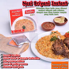 Nasi briyani berayam (sepinggan) = 880 kalori 5. Safir Nasi Briyani Instant Paket Beras Basmati Bumbu Bubuk Nasi Briyani Nasi Biryani Paket Briani Shopee Indonesia