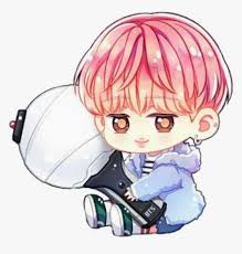 Freetoedit Bts Chibi Jimin Bts Jimin Anime Chibi Hd Png Download Kindpng