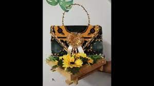 Beg tangan penting bagi wanita. Gubahan Hantaran Sejadah Terkini Bertukar Menjadi Beg Tangan Sejadahbentukhandbag Youtube