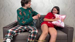 Step Sister Accidentally Fell On Step Brothers Dick When He Was Taking  Candys From Her! Orgasm