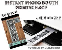 Instant Photo Booth Printer Hack Photo Booth Printer Diy Wedding Photo Booth Diy Photo Booth
