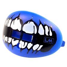 If you're looking for the best mouthguard for powerlifting, i recommend that you go for the new age performance 6ds weightlifting mouthpiece. Skull Teeth Royal Blue Football Lip Protector Mouthguard
