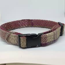 Excited To Share This Item From My Etsy Shop Tweed Tartan Handmade Dog Collar Pet Collar Excited To Share Thi Handmade Dog Collars Handmade Dog Pet Collars