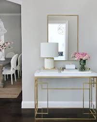 11 Glam Entryways With Luxe Style In 2020 Console Table Decorating Entryway Table Decor Modern Entry Table
