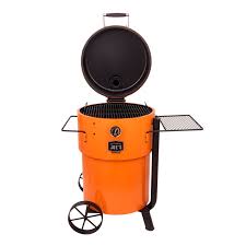 This multifunction cooker can smoke and grill. Oklahoma Joe S Bronco Pro Drum Smoker Firebrand Bbq