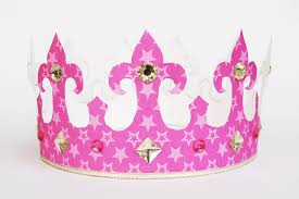 How to make a paper crown and an example of how to customise the crown for the right party occasion! Paper Crown Kids Crafts Fun Craft Ideas Firstpalette Com