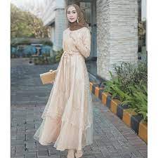 Model gaun pesta muslim brokat, modern, untuk anak remaja, couple terbaru 2021 yang kekinian, fashionable, simple dan sederhana. Harga Dress Brokat Terbaik Juni 2021 Shopee Indonesia
