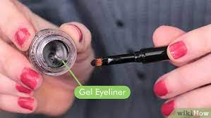 Today i am sharing with you the honest review of gel eyeliner, this liner is very soft and smooth, this liner will. How To Apply Gel Eyeliner With Pictures Wikihow
