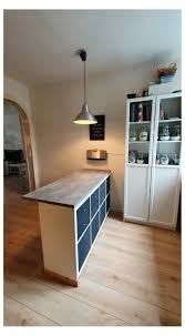 See this stunning kitchen with lots of ikea kitchen hacks. Ikea Kallax Hack Kuche Ikeakallaxhackkuche In 2021 Ikea Kitchen Island Kitchen Island Ikea Hack Kallax Ikea