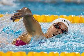 En redes sociales, la joven nadadora no ha parado . Delfina Pignatiello Su Ultimo Record En Francia Y La Ilusion De Los Juegos De Tokio 2020 La Nacion