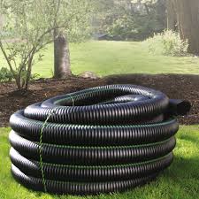 ADS 4-in x 50-ft Corrugated Solid Pipe in the Corrugated ...
