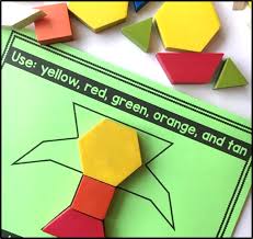 Pattern block puzzles 2nd grade. Pattern Block Logic Puzzles Mrs Winter S Bliss