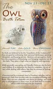 Owl Birth Totem Animal Totems Totem Spirit Animal