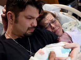 A family gathers to await son's birth — and death