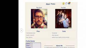 A new person that fits your exact dating profile is sure to be out there! New Dating Site Encourages Users To Settle For Love By Exposing Their Flaws Abc News