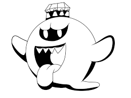 Coloringanddrawings.com provides you with the opportunity to color or print your king boo drawing online for free. Inktober Day 15 King Boo Because Halloween By Creamsfriend On Deviantart
