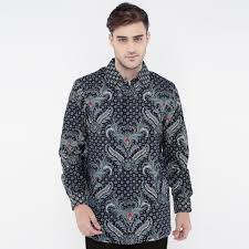 Biasanya digunakan oleh muslim tionghoa. Kemeja Batik Pria Lengan Panjang Eksklusif Model Baju Pria Kemeja Pakaian