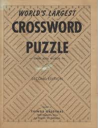 We did not find results for: World S Largest Crossword Puzzle Collectors Weekly