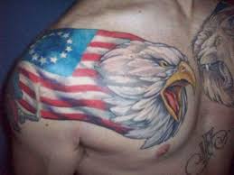 This is a great way of identifying yourself with your the bald eagle is a very strong bird, and when combined with the flag indicates that you stand by your country and are ready to defend it. 55 Best American Tattoos Design And Ideas Tattoosera