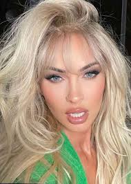 Megan Fox Bronde Fringe: Megan Fox New Haircut