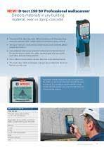 Other then just playing with it some i never actually used it. D Tect 150 Sv Professional Wallscanner Robert Bosch Elektrowerkzeuge Pdf Catalogs Technical Documentation Brochure