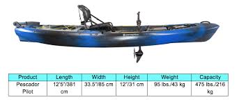 The perception pescador kayak got adapted from the wilderness systems tarpon 2008 model. Perception Pescador Pilot Hits Retailers Nationwide